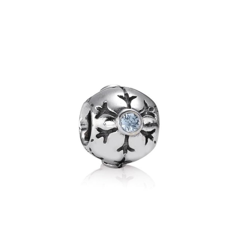 Pandora snowflake charm
